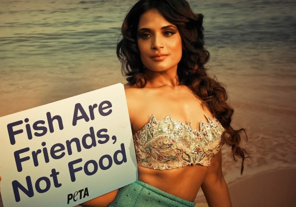 Richa Chadda Is a ‘Mermaid’ for PETA