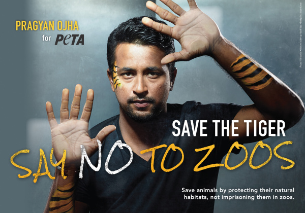Cricketer Pragyan Ojha Says NO to Zoos