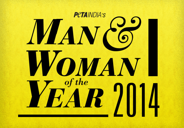 PETA India Names Its Man and Woman of the Year