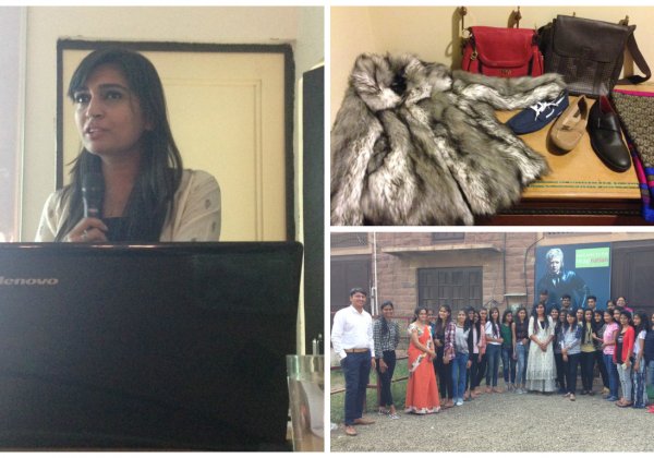 PETA Talks Vegan Fashion at JD Institute of Fashion Technology–Jodhpur