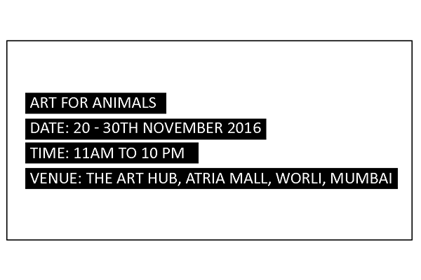 Mumbai’s The Art Hub to Promote Animal Protection