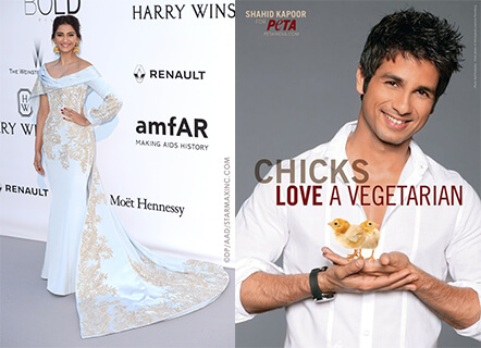 Shahid Kapoor & Sonam Kapoor Crowned PETA’s Hottest Vegetarians