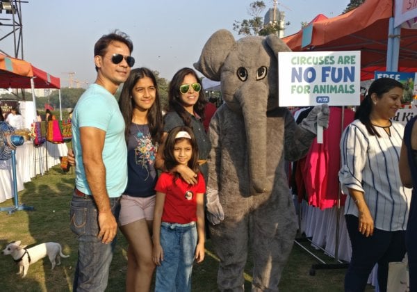 PETA India Rallied Support for Animals at This Year’s ‘Woofs and Hoofs’