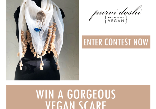 Enter PETA India’s Contest to Win a Stunning Vegan Scarf by Designer Purvi Doshi