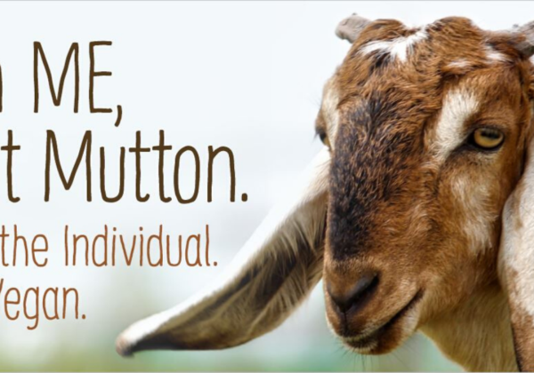‘I’m ME, Not Mutton’ Billboards Go Up, Promoting Vegan Lifestyle