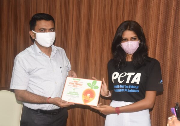 Goa Wins PETA India’s 2020 ‘Most Vegan-Friendly State’ Award