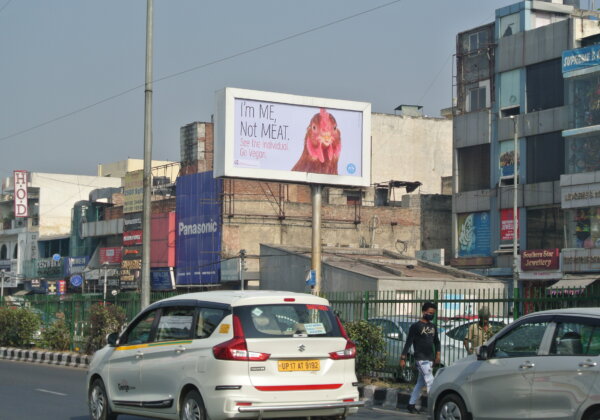 PETA India’s ‘I’m ME, Not MEAT’ Billboards Urge People to Go Vegan