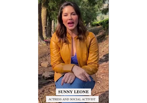 Sunny Leone Stars in New Campaign for Bhamla Foundation and PETA India
