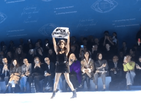 Breaking: Bengaluru Native and PETA France Activist Disrupts Dior Show to Protest Against Use of Feathers