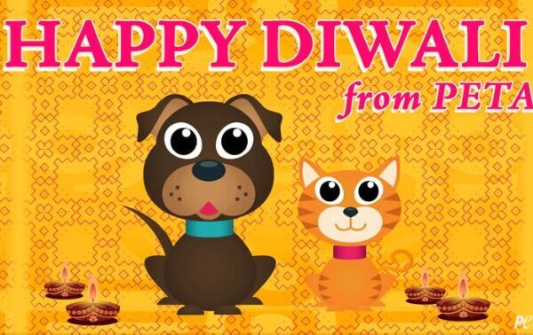 Send PETA’s Diwali e-card