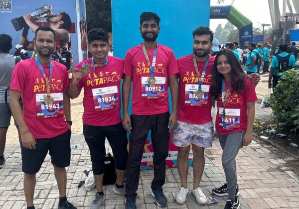 Stepping Up for Animals: PETA India Runs the Delhi Half Marathon