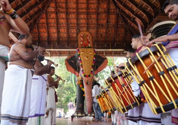 Two-Time 2025 Grammy Nominee Anoushka Shankar and PETA India Gift Life-Size Mechanical Elephant to Kombara Sreekrishna Swami Temple in Thrissur